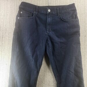 Travis Mathew Jeans Mens 31x30 Dark Wash Blue Slim Tapered Stretch‎ Denim Pants